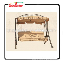 Durable patio garden Swing Chair bed deluxe Steel swing